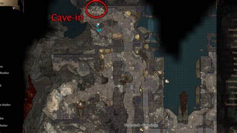 bg3 nere cave in|how to destroy cave in bg3.